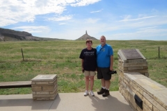 Steph & Chuck at Chimney Rock National Historic Site